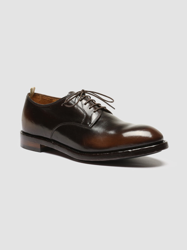 TEMPLE 018 - Brown Leather Derby Shoes men Officine Creative - 3