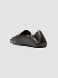 TRAVIS 001 -  Black Leather Penny Loafers - thumb image 4,side view