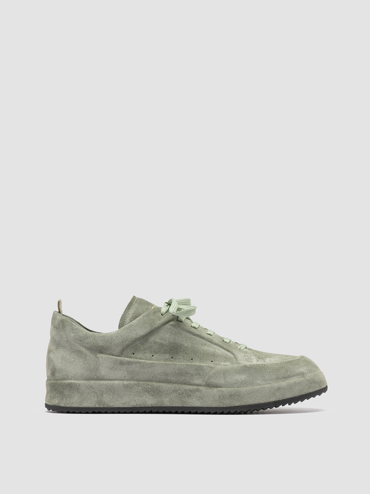 Officine Creative ACE 016 Sneaker in pelle scamosciata Verde