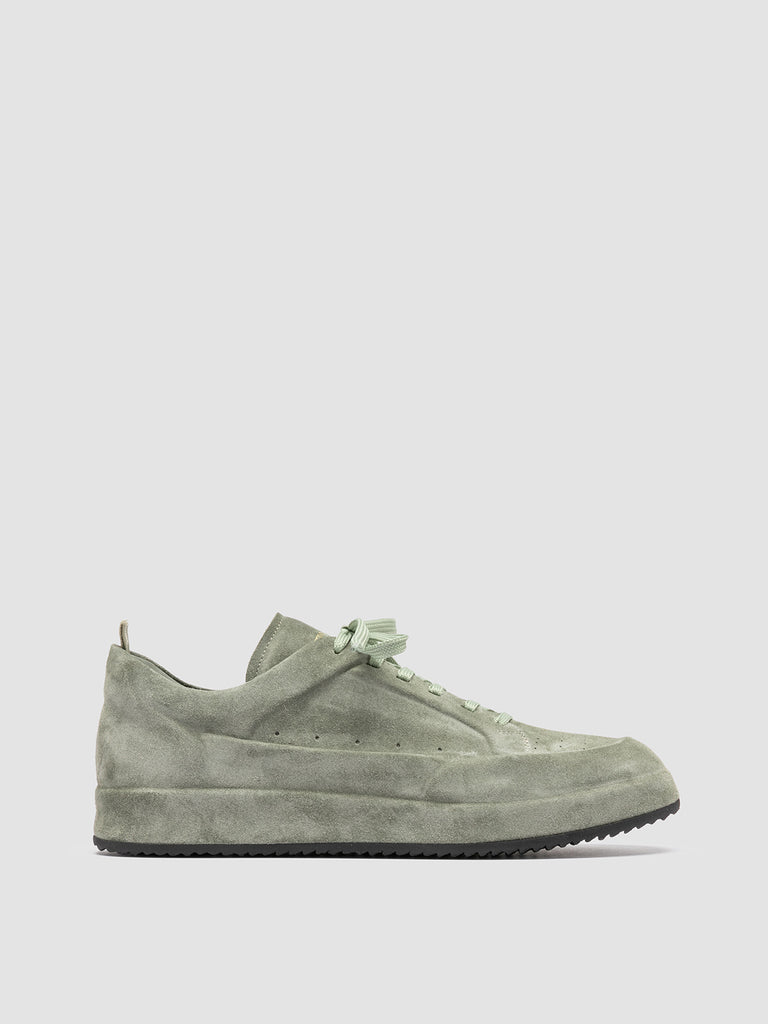 ACE 016 - Sneaker in pelle scamosciata verde