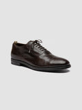 VANDERBILT CAOU 001 - Brown Leather Oxford Shoes