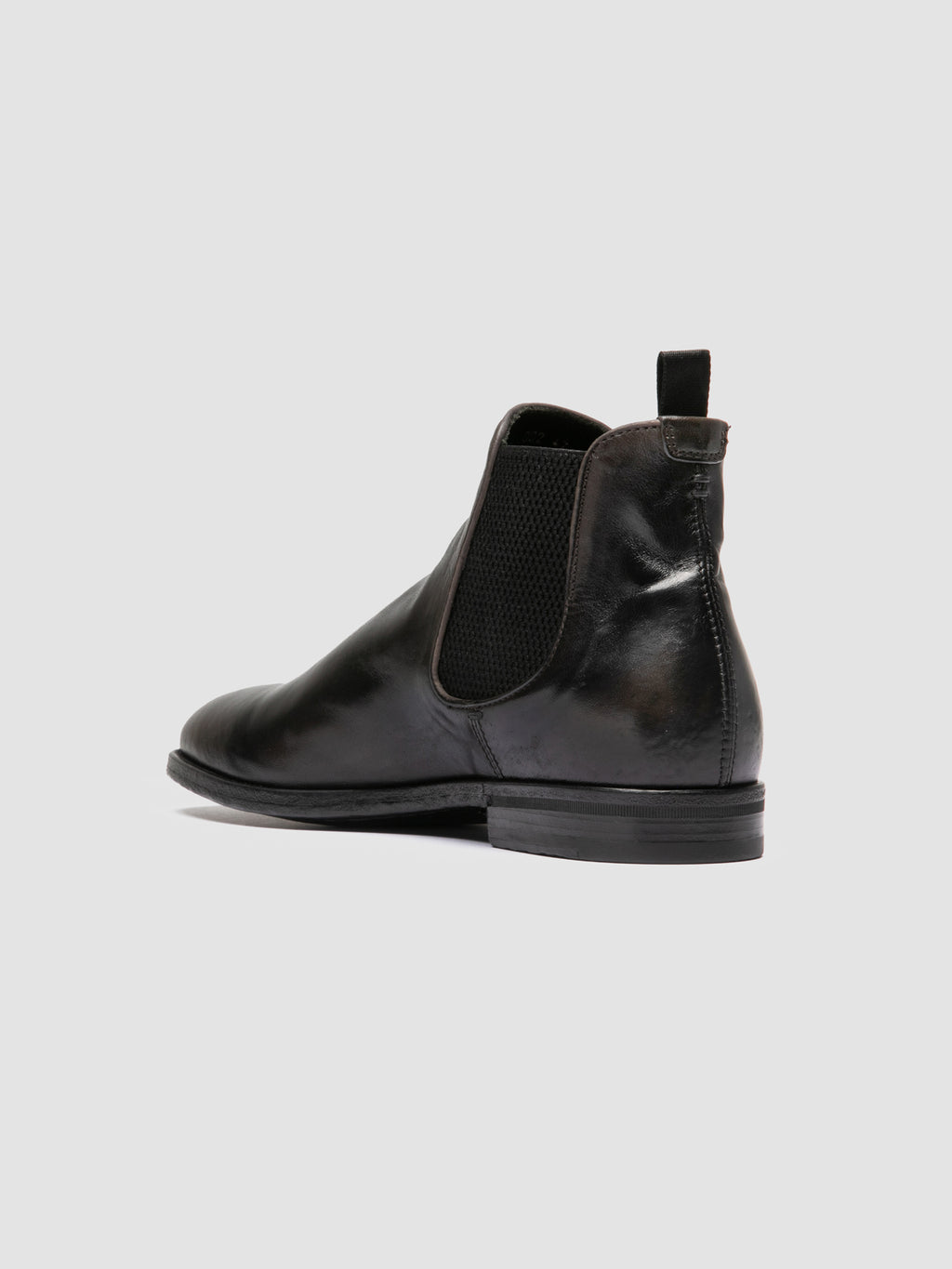 VANDERBILT CAOU 002 - Grey Leather Chelsea Boots
