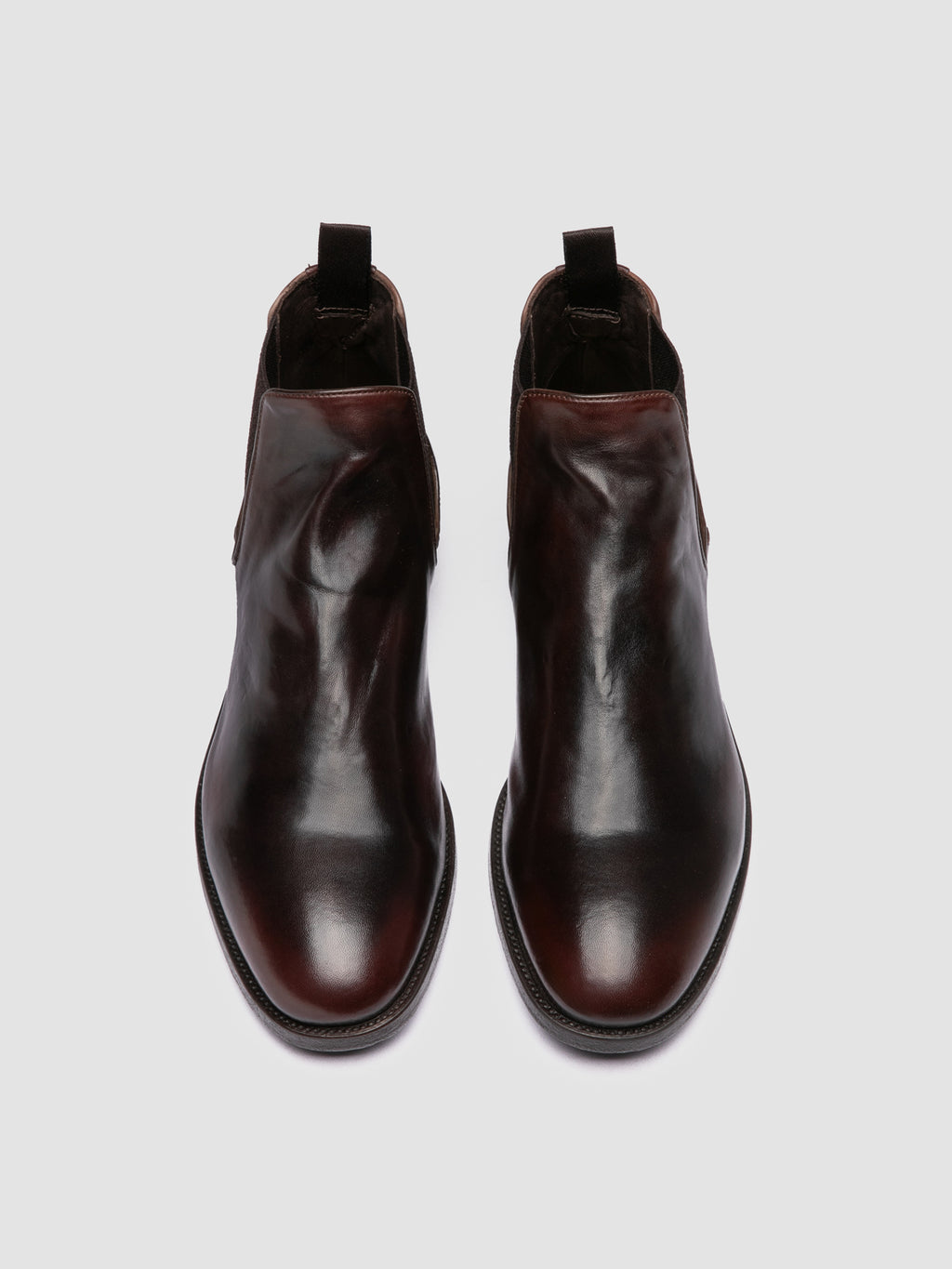 VANDERBILT CAOU 002 - Brown Leather Chelsea Boots