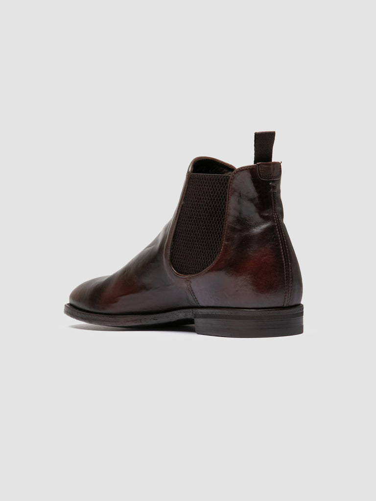 VANDERBILT CAOU 002 - Brown Leather Chelsea Boots