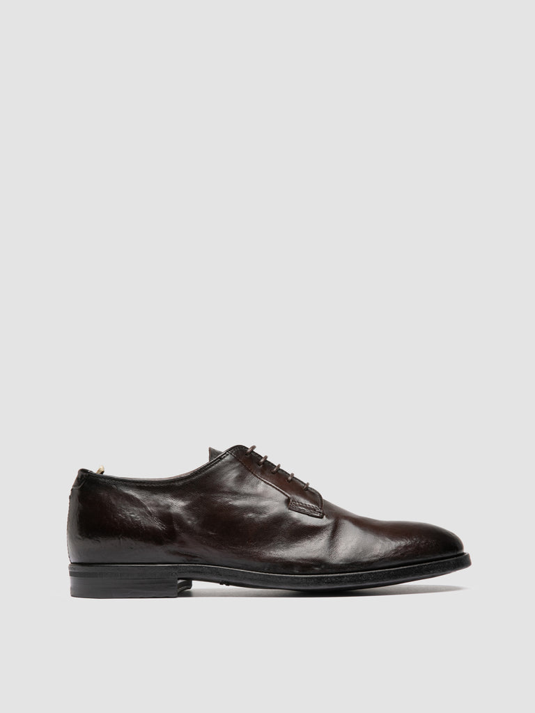 VANDERBILT CAOU 003 - Brown Leather Derby Shoes