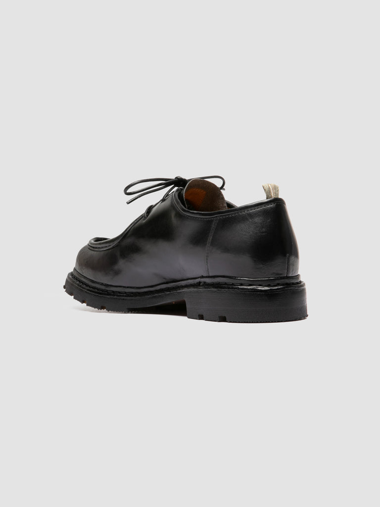 VOLCOV FLEXI 001 - Scarpe Derby in Pelle Nera