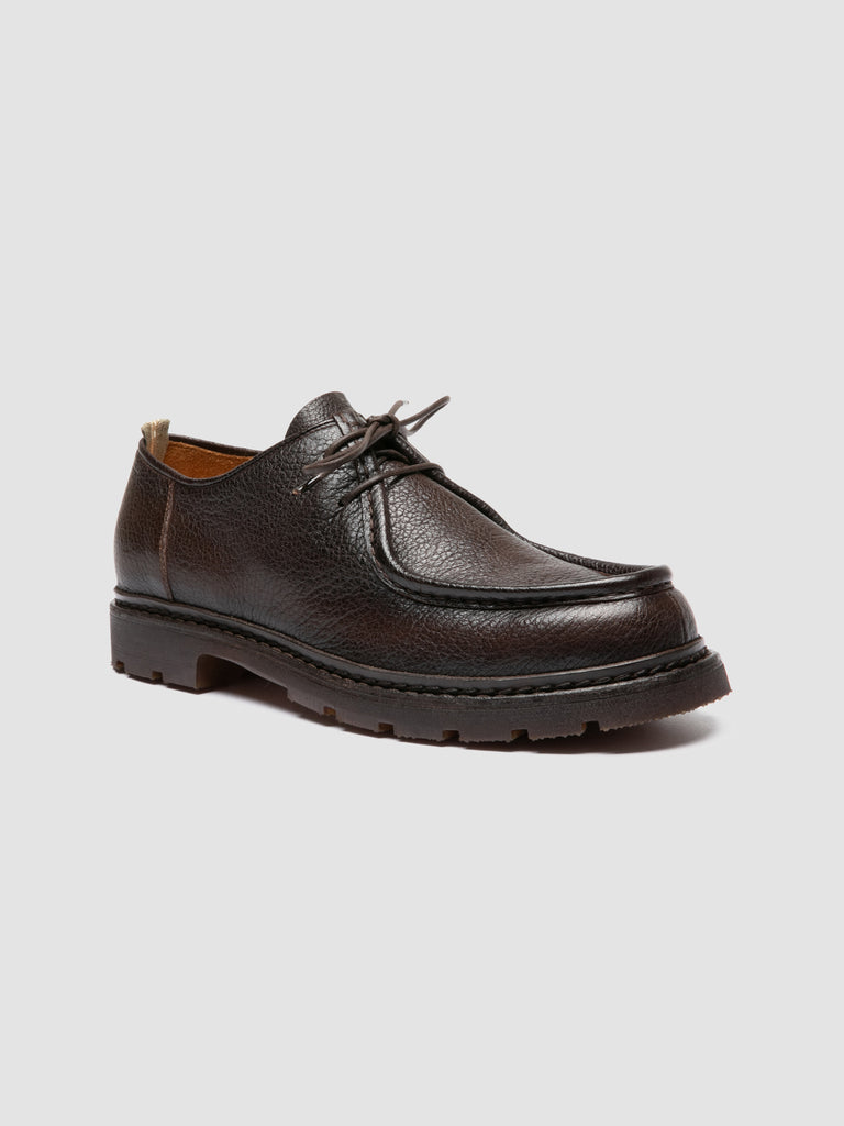 VOLCOV FLEXI 001 - Scarpe Derby in Pelle Marrone