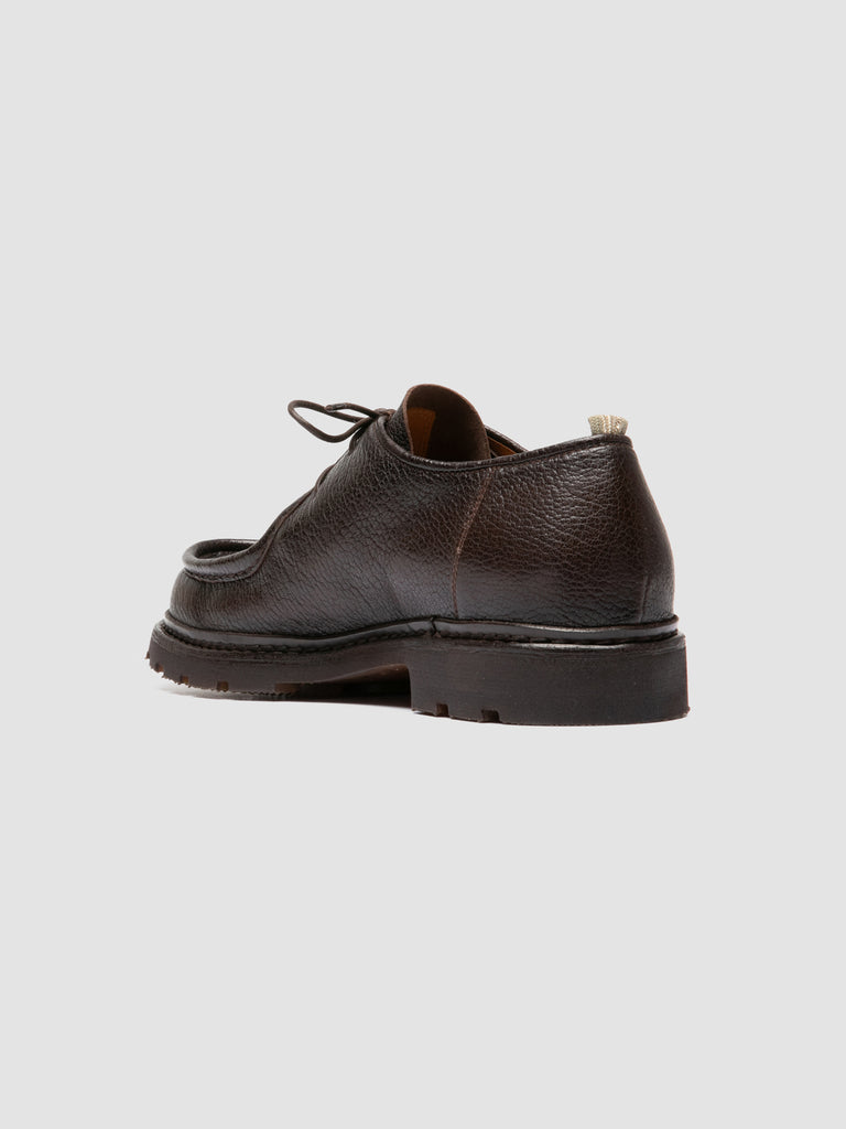 VOLCOV FLEXI 001 - Scarpe Derby in Pelle Marrone