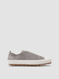 VULCAN 001 - Grey Suede Low-Top Sneakers - thumb image 1,side view