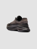 ZODIAC 001 - Grey Suede Low Top Sneakers - thumb image 4,side view