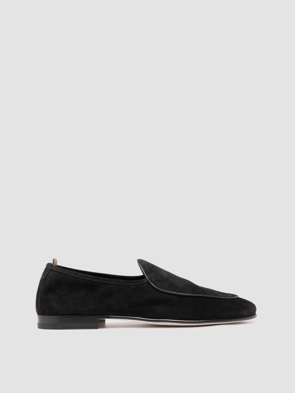 OLIVER 006 - Black Suede Venetian Loafers