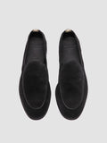 OLIVER 006 - Black Suede Venetian Loafers