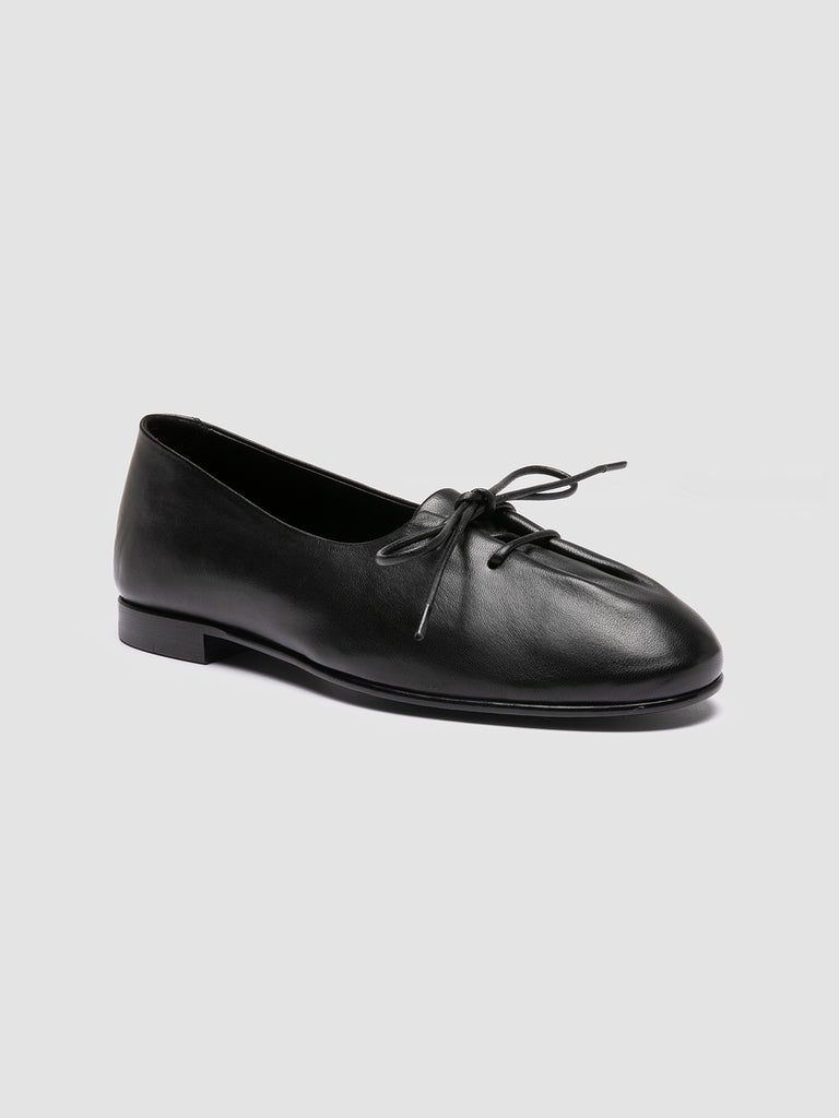 OLIVER 102 - Ballerine in Pelle Nera