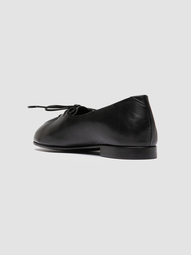OLIVER 102 - Ballerine in Pelle Nera