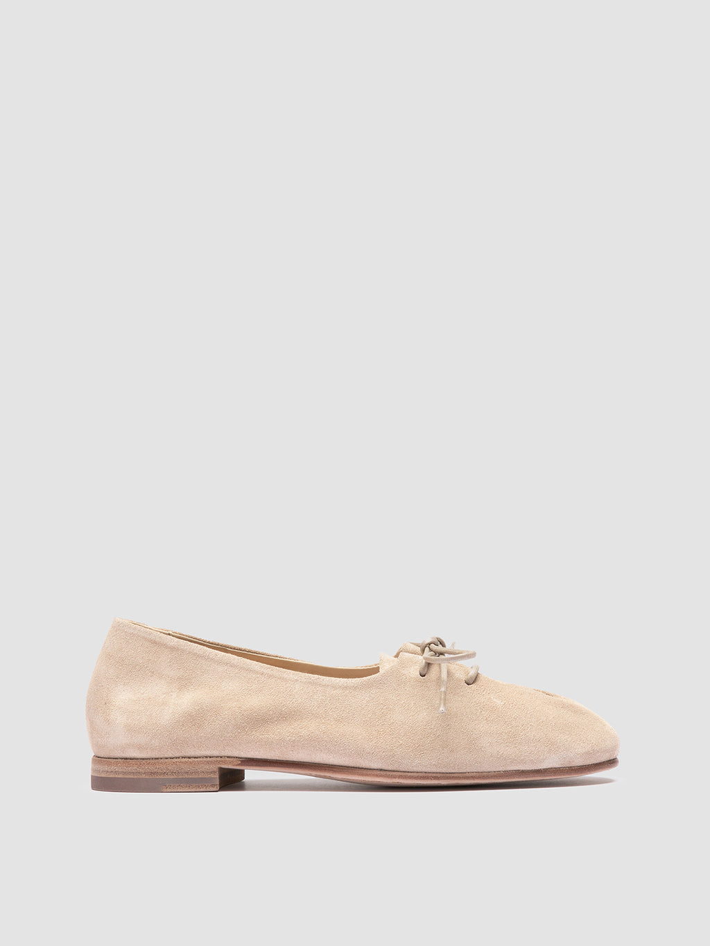 OLIVER 102 - Ballerine in Pelle Scamosciata Beige