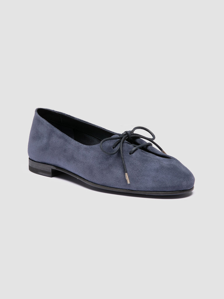 OLIVER 102 - Ballerine in Pelle Scamosciata Blu