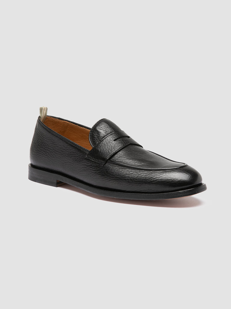 OPERA 001 - Mocassini Penny in Pelle Nera