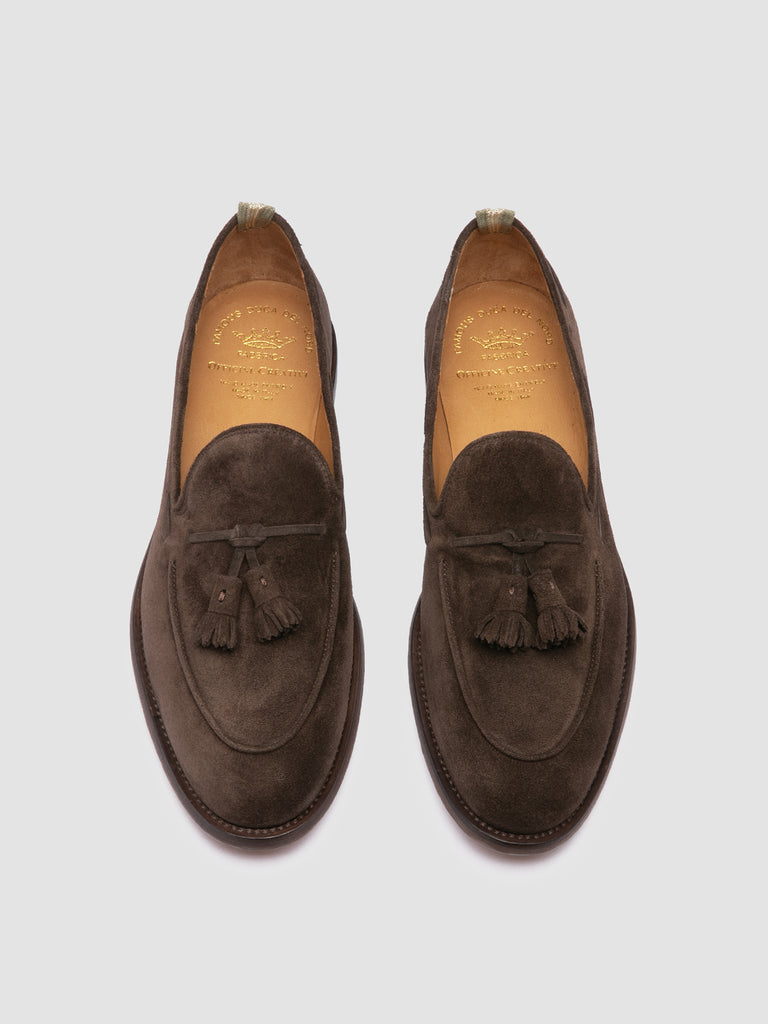 OPERA 002 - Brown Suede Tassel Loafers