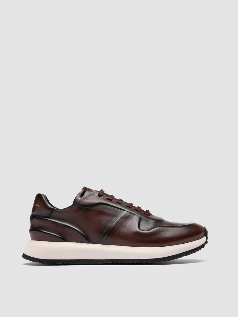 PERSPECTIVE 001 - Sneaker Basse in Pelle Marrone