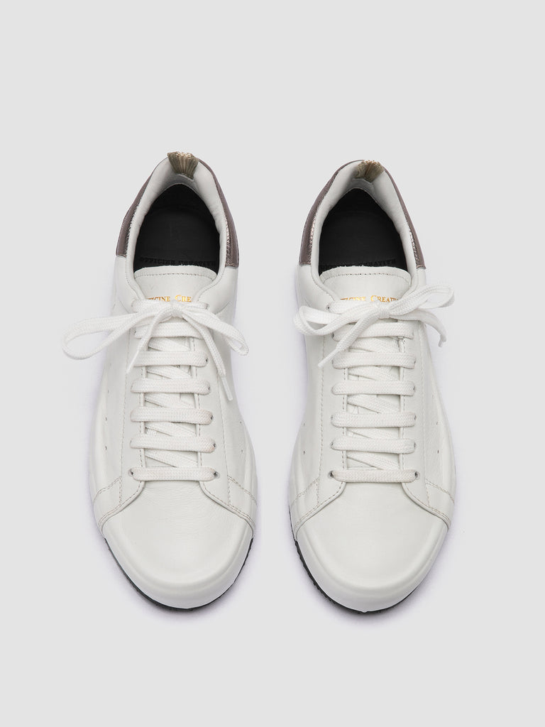 PRIMARY 101 - Sneakers in Pelle Bianca