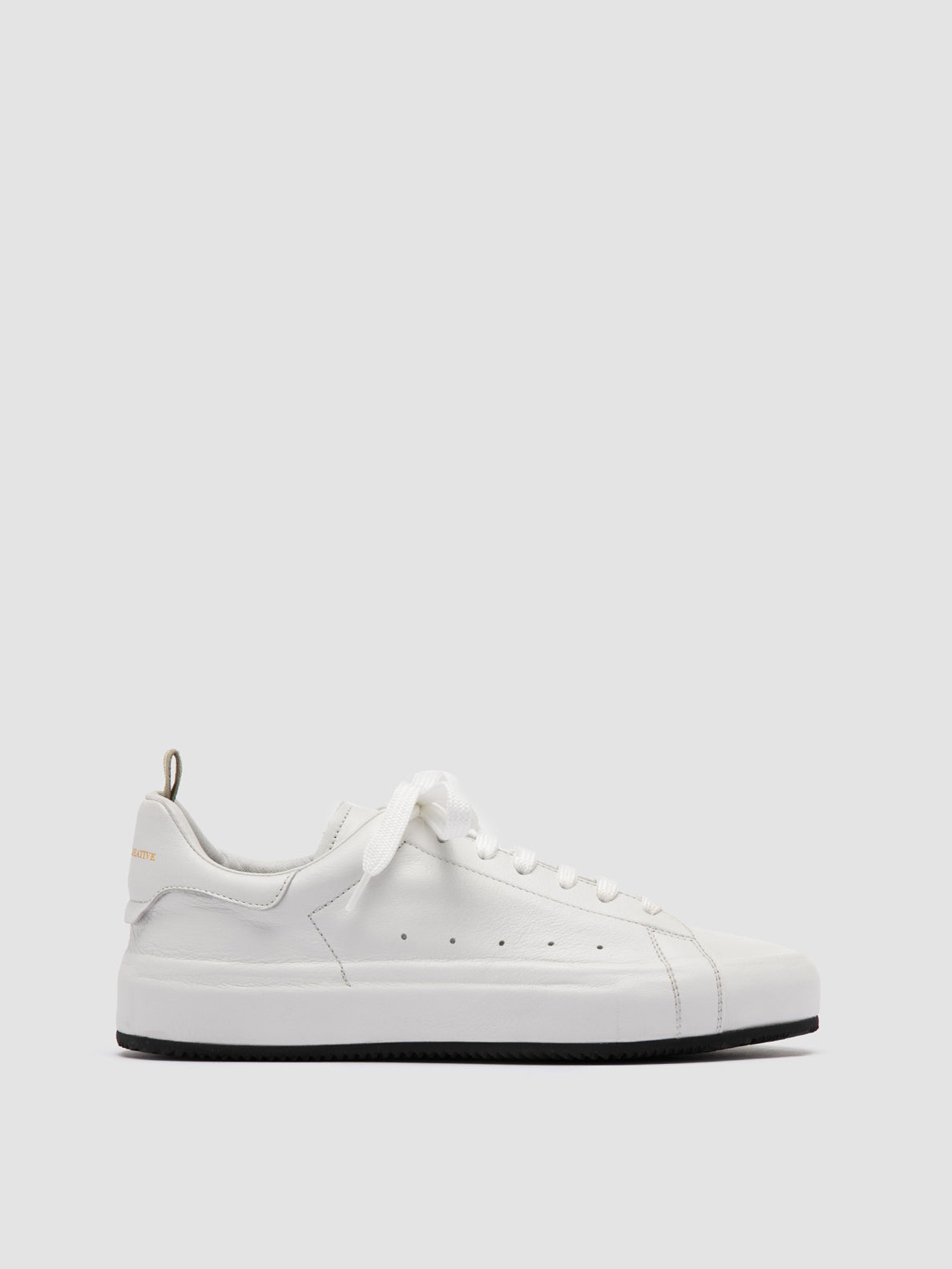 Officine Creative PRIMARY 101 Sneakers in Pelle Bianca