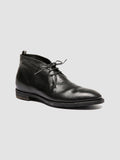 PRINCETON 048- Black Leather Chukka Boots