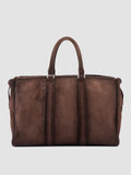 QUENTIN 009 - Borsa in Pelle Scamosciata Marrone