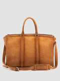 QUENTIN 009 - Borsa in Pelle Scamosciata Marrone