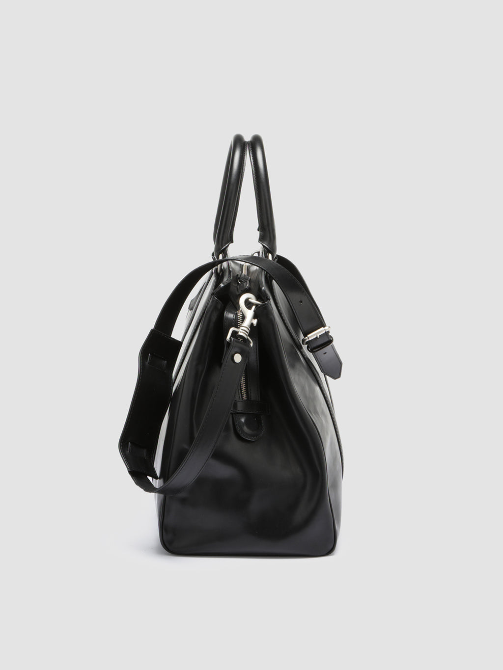 QUENTIN 009 - Black Leather Bag Officine Creative - 5