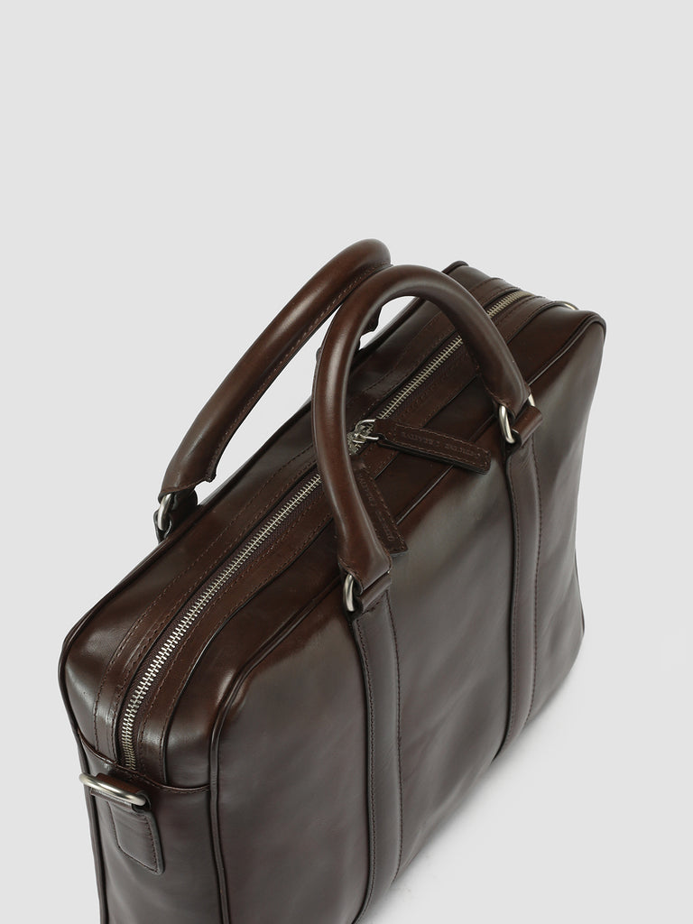QUENTIN 010 - Brown Leather Bag  Officine Creative - 2