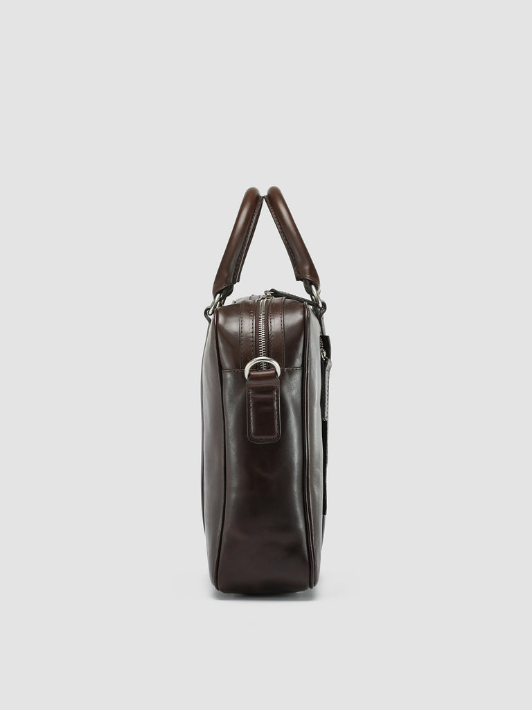QUENTIN 010 - Brown Leather Bag  Officine Creative - 3