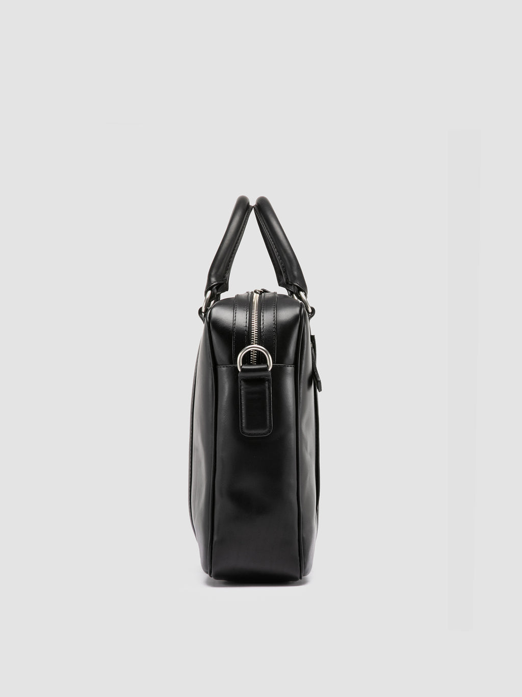 QUENTIN 010 - Black Leather Bag  Officine Creative - 3