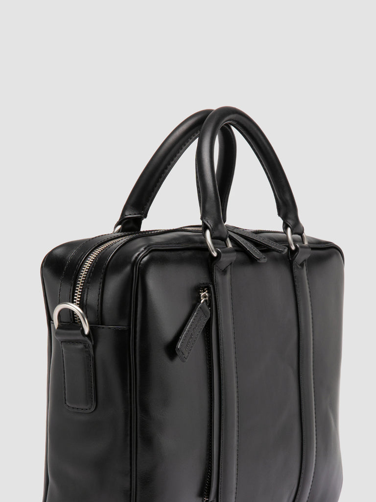 QUENTIN 010 - Borsa in Pelle Nera