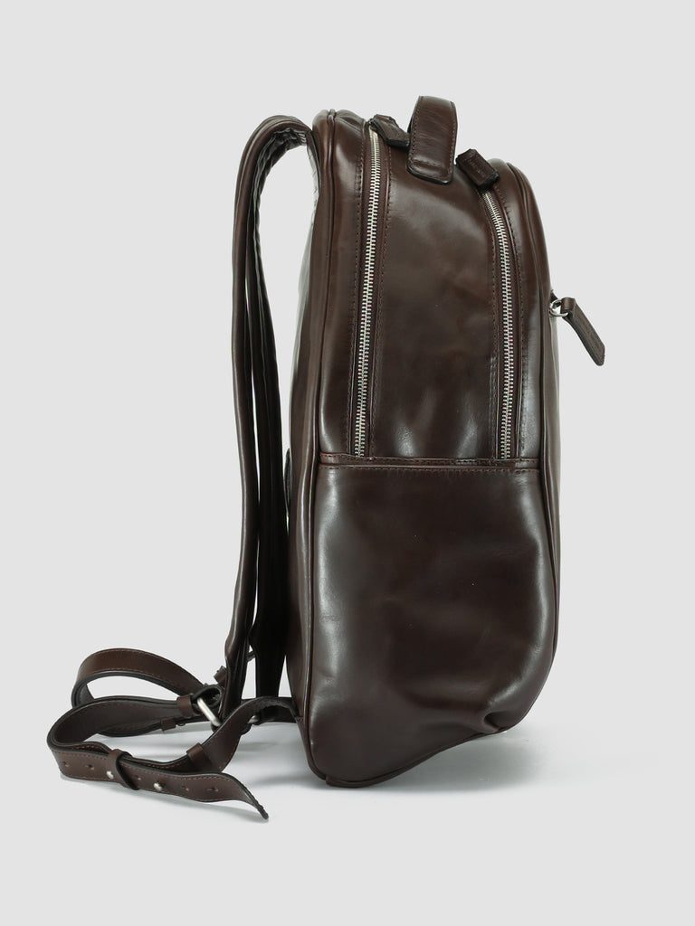 QUENTIN 012 - Brown Leather Backpack  Officine Creative - 3