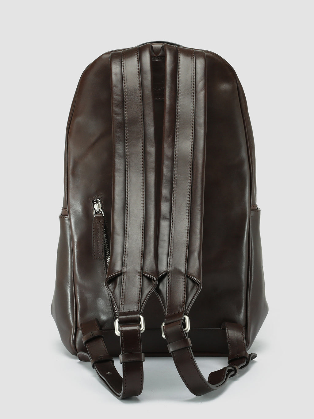 QUENTIN 012 - Brown Leather Backpack  Officine Creative - 4