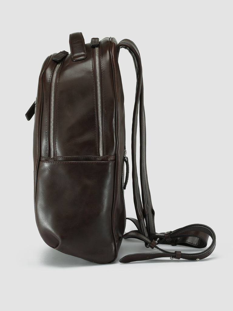 QUENTIN 012 - Brown Leather Backpack  Officine Creative - 5