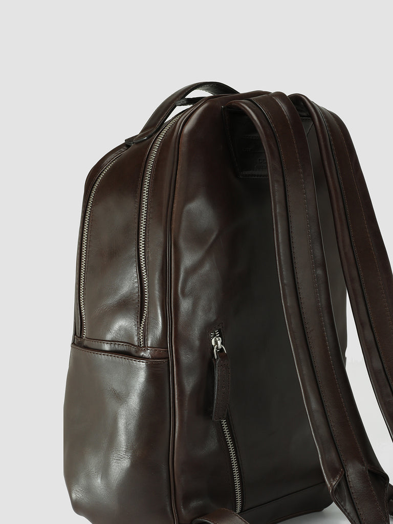 QUENTIN 012 - Brown Leather Backpack  Officine Creative - 6