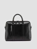 QUENTIN 019 - Borsa Portadocumenti in Pelle Nera