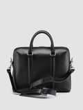 QUENTIN 019 - Borsa Portadocumenti in Pelle Nera