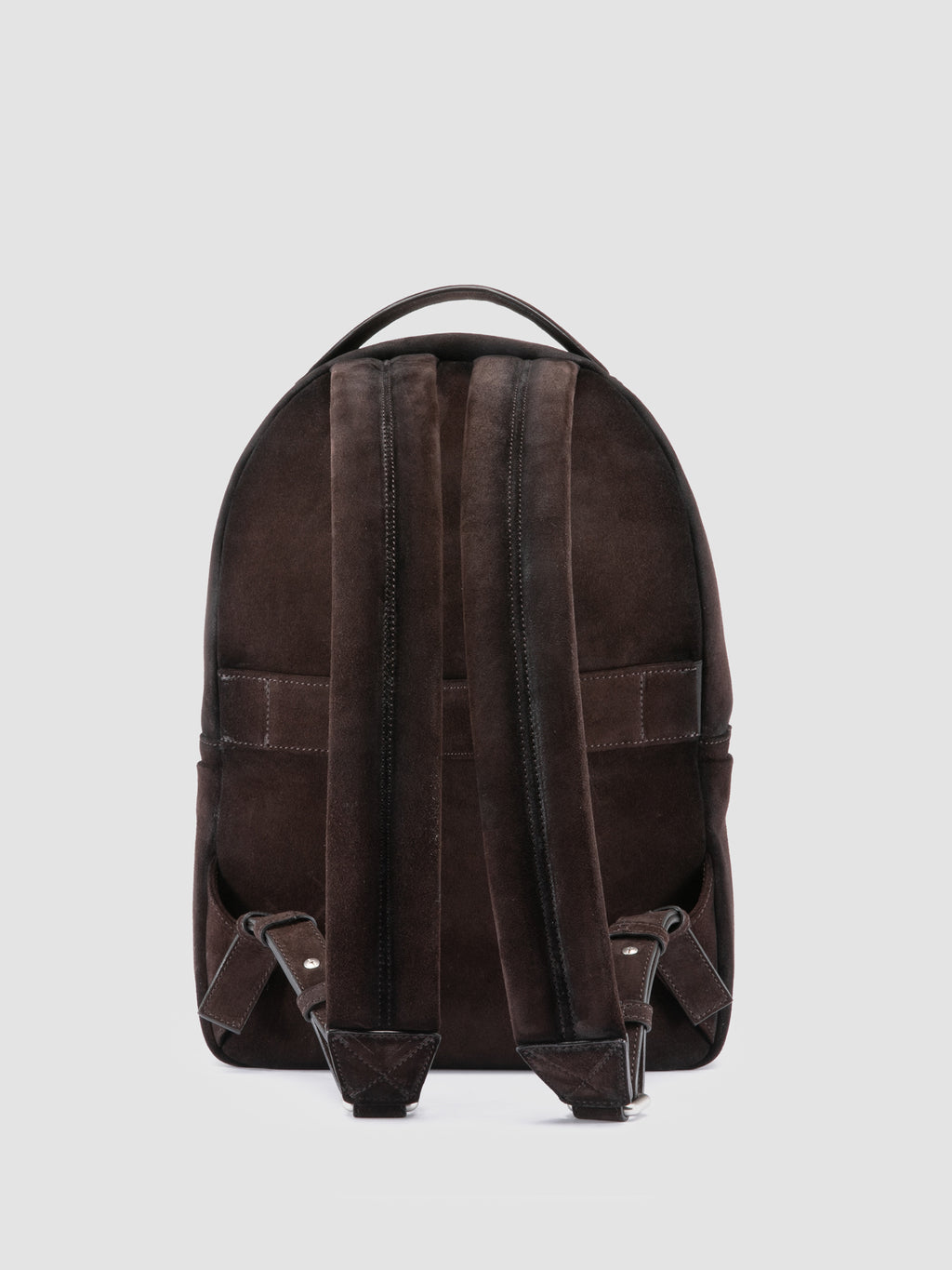 QUENTIN 020 - Brown Suede Backpack