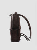QUENTIN 020 - Brown Suede Backpack