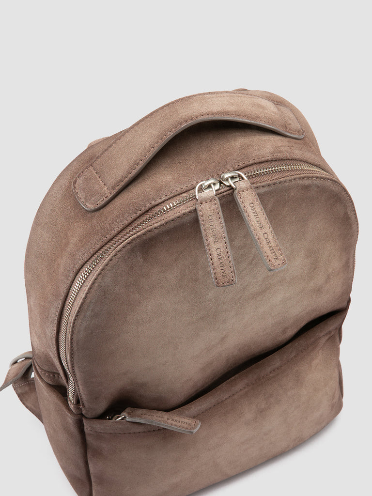 QUENTIN 20 - Grey Suede Backpack