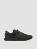 RACE 017 - Sneaker in Pelle Scamosciata Nera
