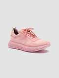 RACE RUBREX 103 - Sneaker Basse in Pelle Scamosciata Rosa