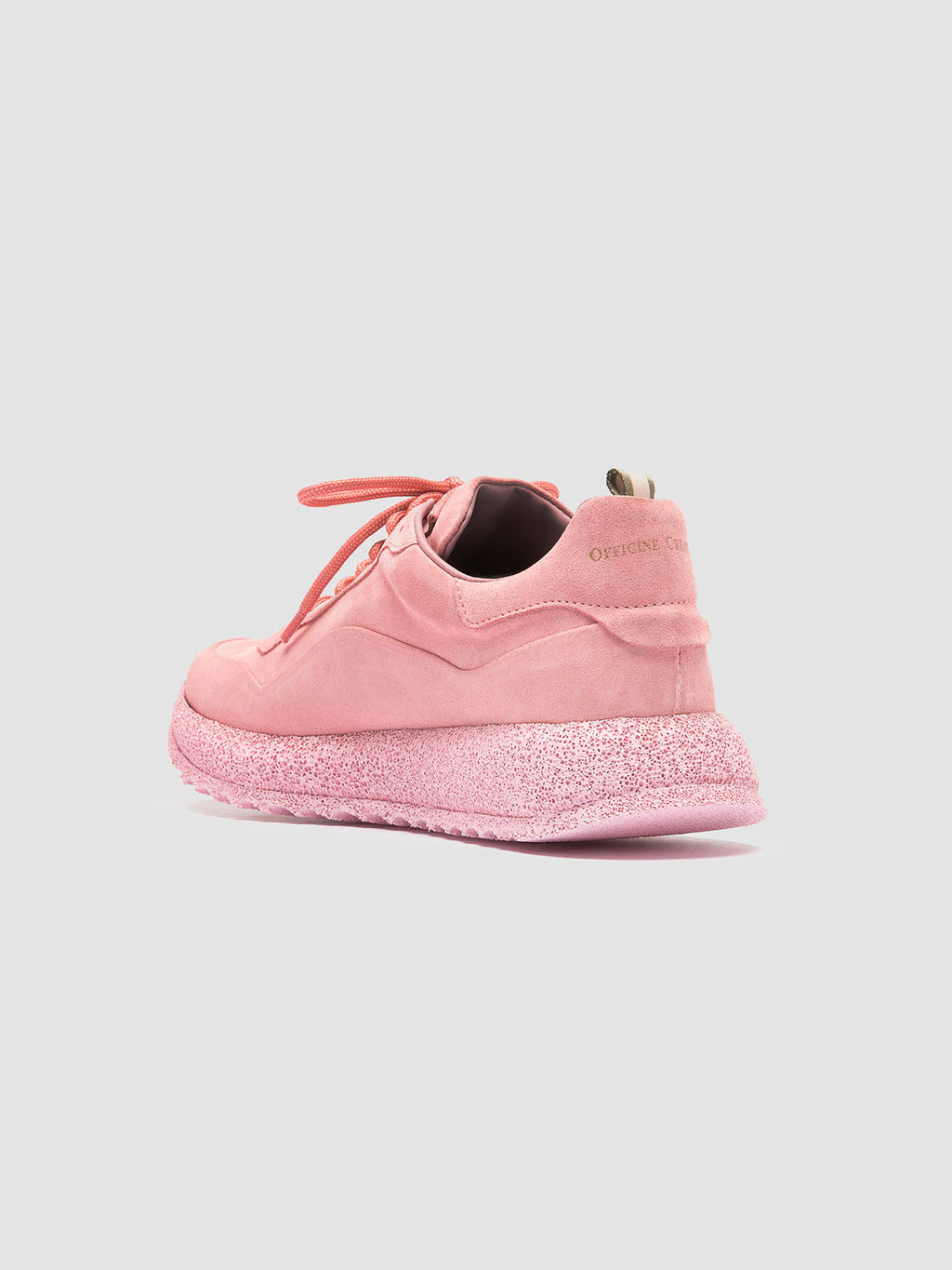 RACE RUBREX 103 - Sneaker Basse in Pelle Scamosciata Rosa