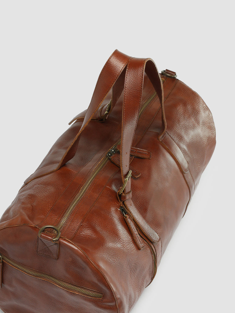 RARE 038 - Brown Leather Travel Bag  Officine Creative - 11