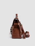 RARE 040 - Brown Leather Briefcase Men Officine Creative - 5