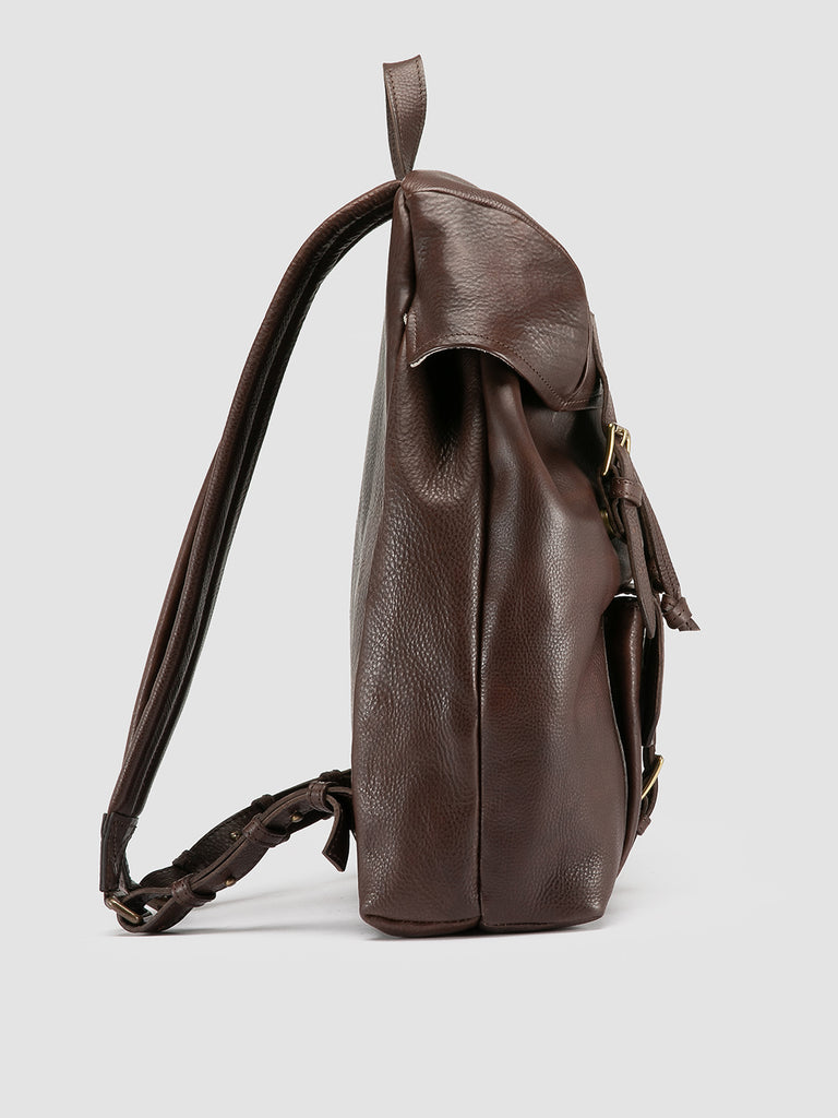 RARE 047 - Zaino in Pelle Marrone