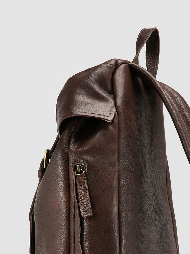 RARE 047 - Zaino in Pelle Marrone