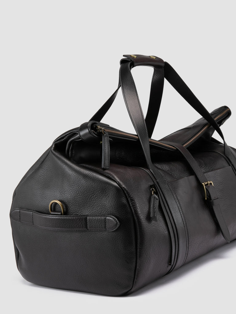 RARE 048 - Borsa Weekender in Pelle Nera